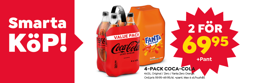 GF SUPERMARKET CC FANTA 4 P 2för69.95 GF WEBB